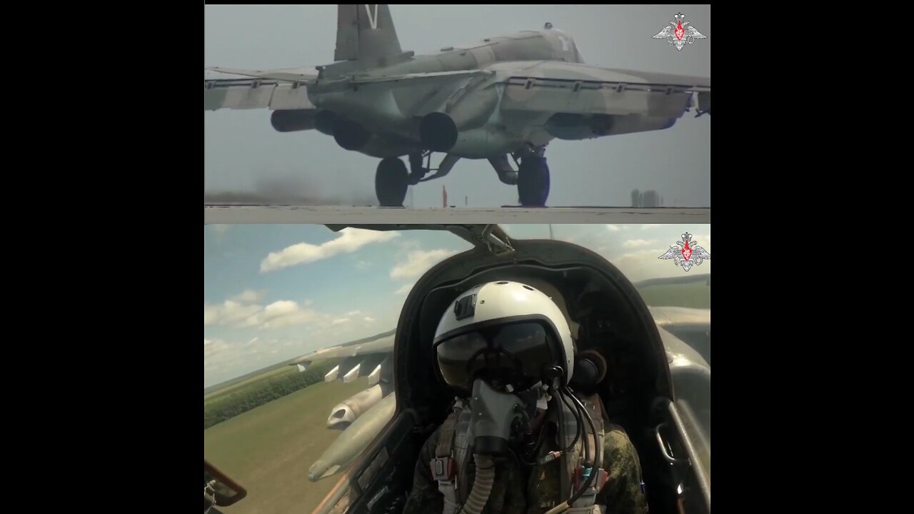 Crews of Su-25 Grach strike aircraft complete combat denazification missions