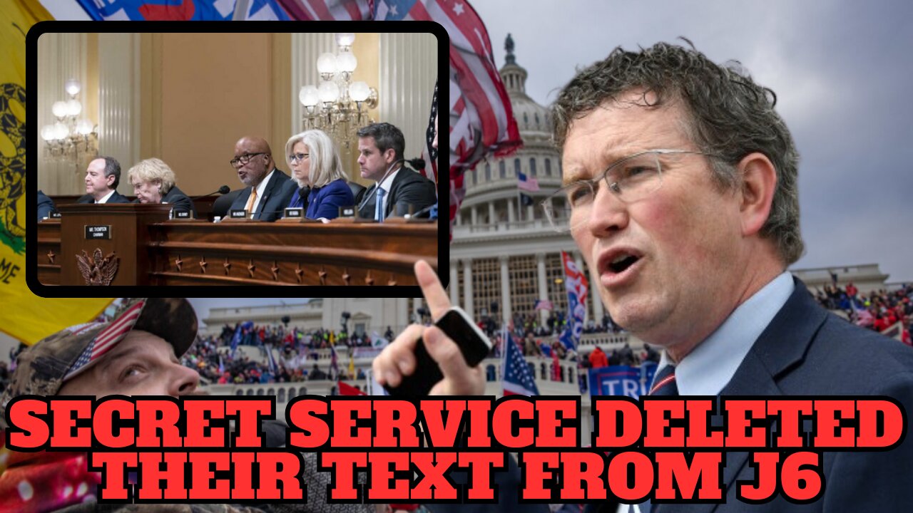 Secret Service Deleted Texts From J6 & Destroyed Their Phones AFTER Congress Told Them to Keep Them