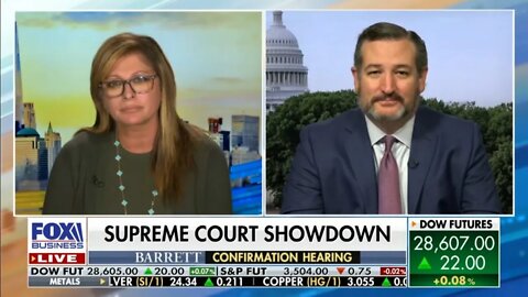 Cruz on Fox Biz Recaps Second Day of Judiciary Hearing for Amy Coney Barrett's SCOTUS Confirmation