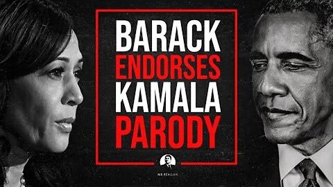 Barack Endorses Kamala | PARODY By Mr. Reagan