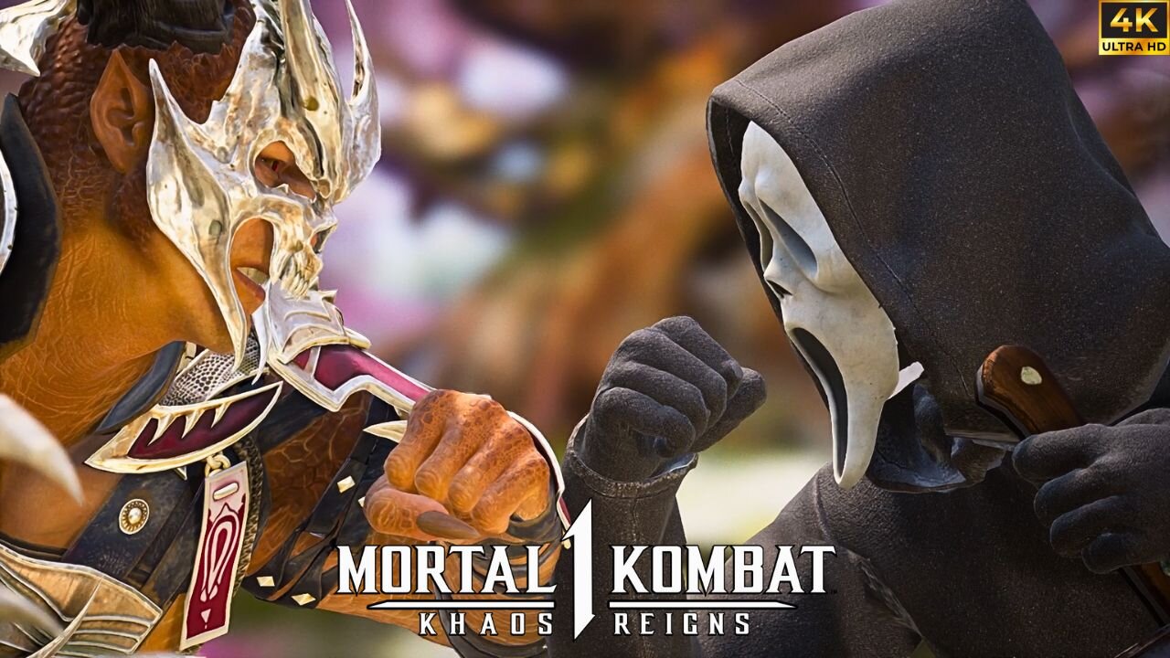 Ghostface vs General Shao Epic Mortal Kombat 1 Showdown!