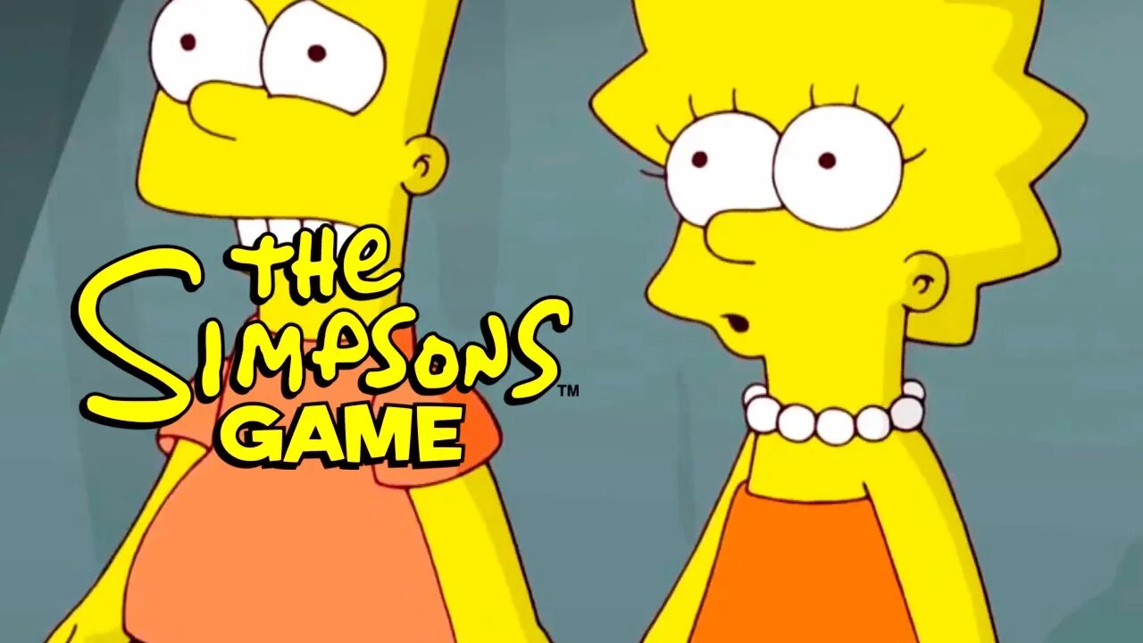 THE SIMPSONS GAME (PS2) #8 - O puzzle dos canos do Mario! Donkey Kong! (Legendado em PT-BR)