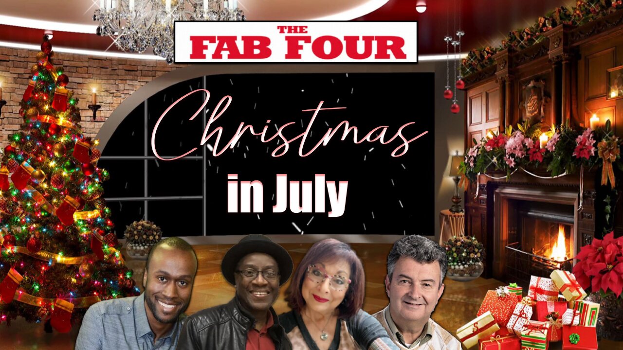 FAB FOUR! CHRISTMAS IN JULY! LET'S TALK ABOUT ALL OUR PRESENTS SO FAR THIS YEAR!