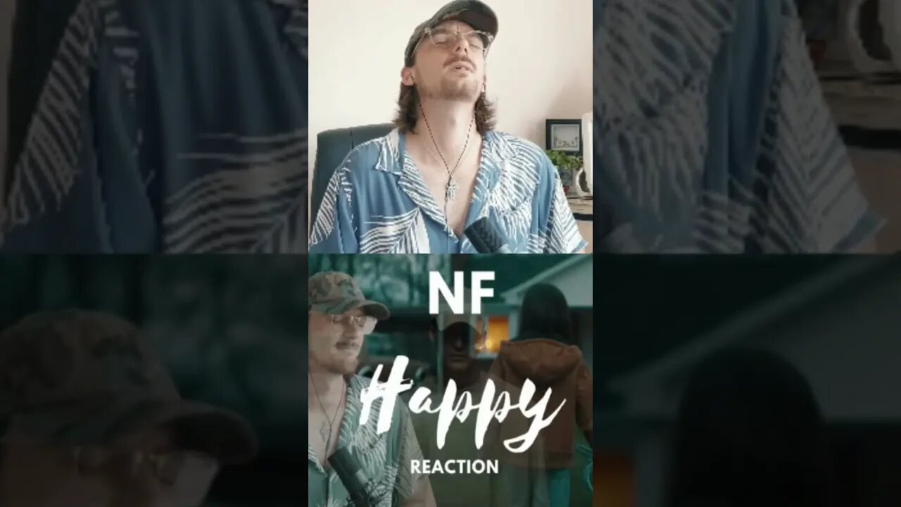 Keep going NF HAPPY #reactionvideo #NF #happy #rapreaction