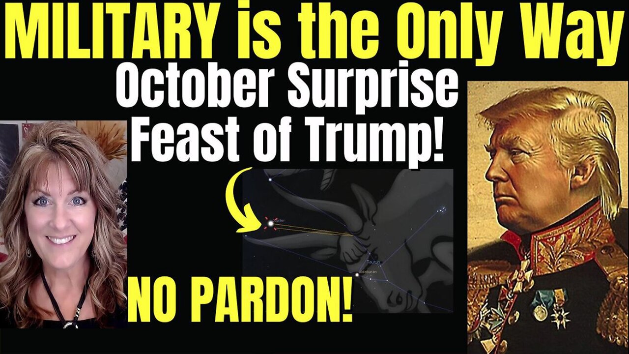 Melissa Redpill Update 09.30.24: "Military Only Way, October Surprise Feast of Trump"