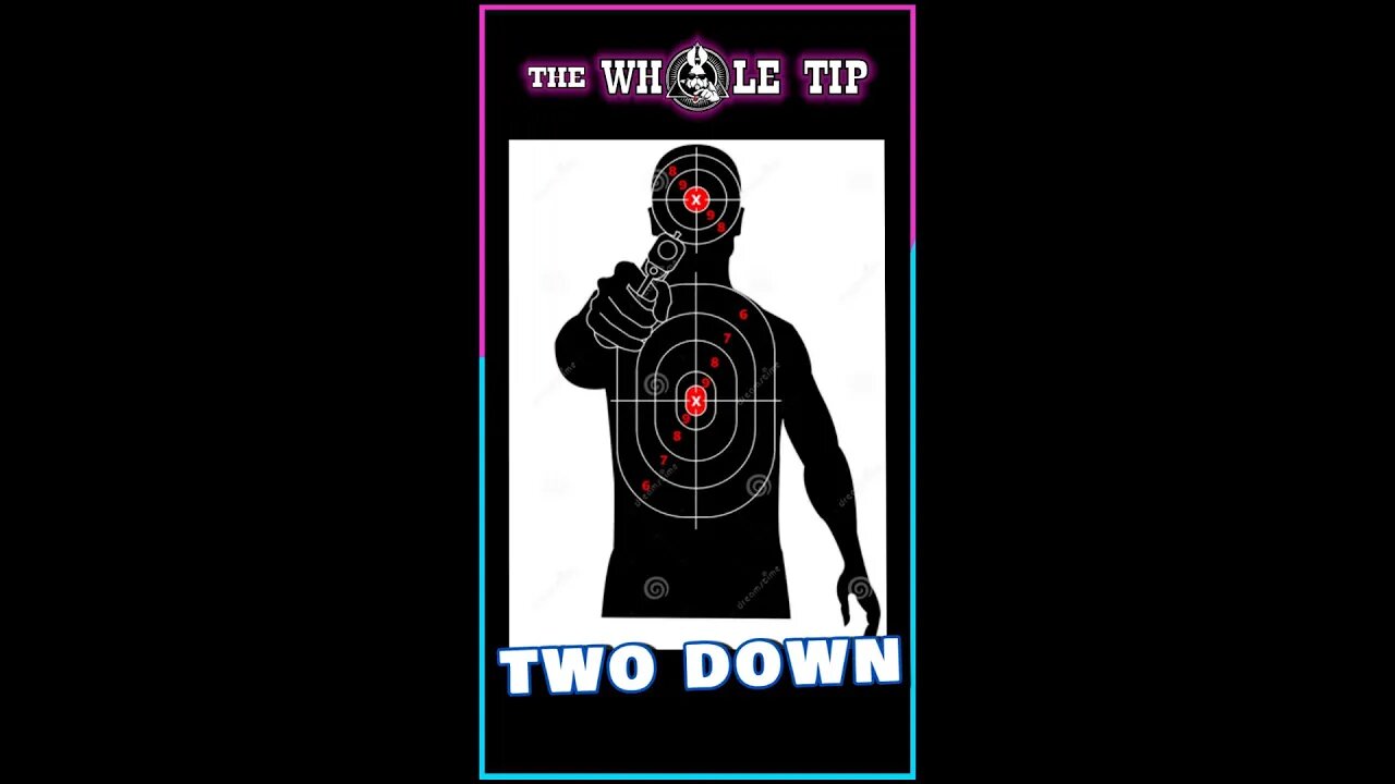 TWO DOWN - the Whole Tip - man shoots robbers #shorts #short