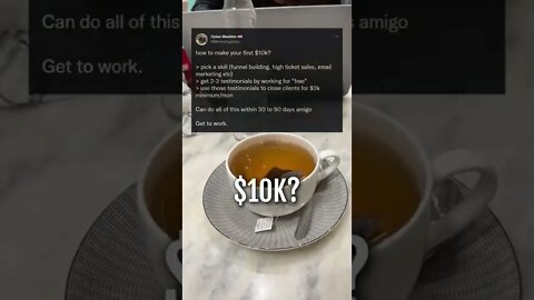 How Do You Make Your First $10k? #shorts
