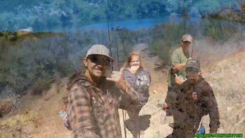 Nice day fishin at the pond