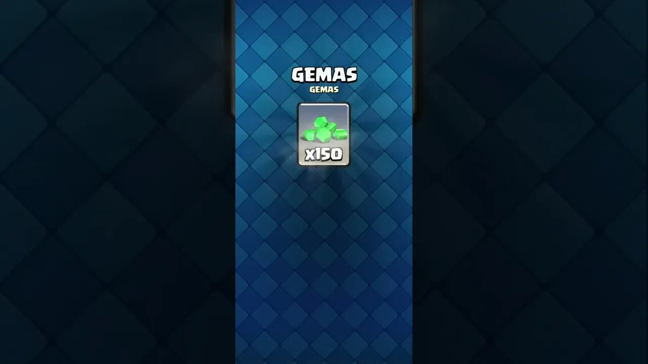 ganhando 150 gemas🤑🤑🤑 #shorts #clashroyal #clash #clashroyale #royale #supercell