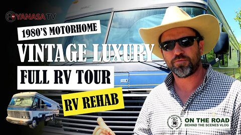 1980's Motorhome Tour | VINTAGE LUXURY