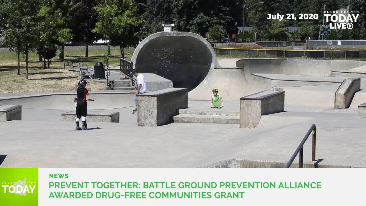 Prevent Together: Battle Ground Prevention Alliance awarded Drug-Free