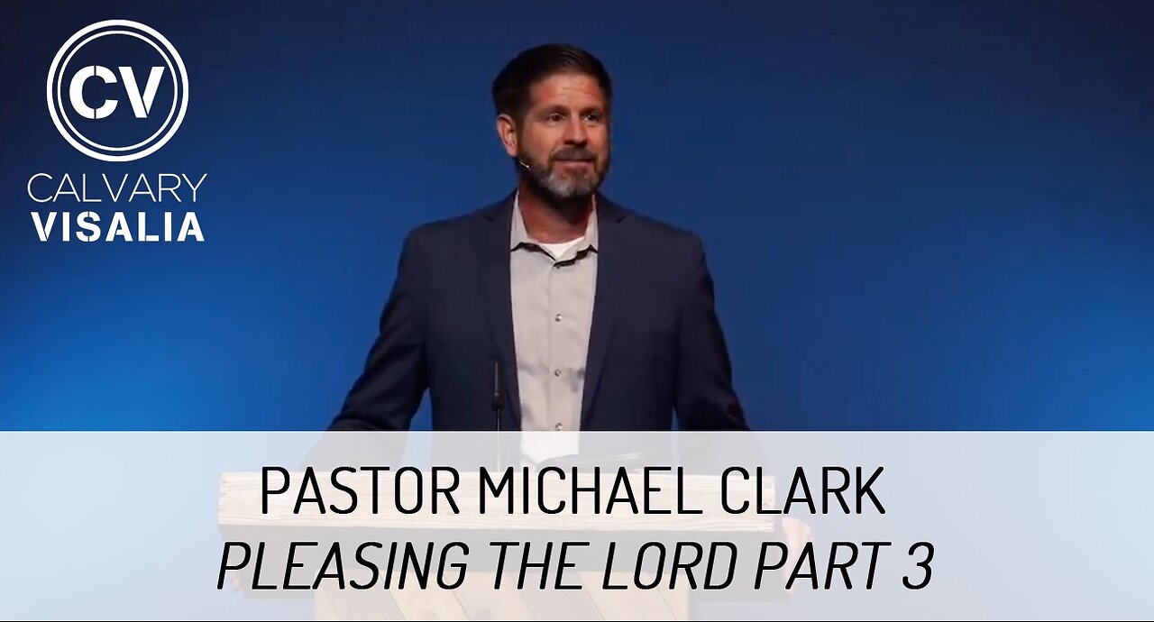 Pleasing the Lord Part 3 - The Narrow Road - Colossians 1 - Pastor Michael Clark