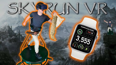 I Ran Across Skyrim In VR: Kat Walk C VR Treadmill