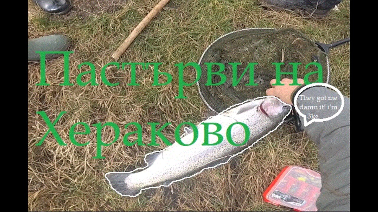 За пастърви на яз. Хераково - Out for trout on Herakovo lake