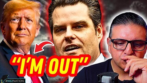 🚨BREAKING! Matt Gaetz WITHDRAWS Nomination as Trump's Attorney General! WTF HAPPENED?