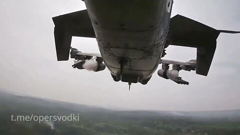 Combat Sorties: Russian Attack Helicopter Crews Of The "V" Grouping Destroying Ukrainian Equipment