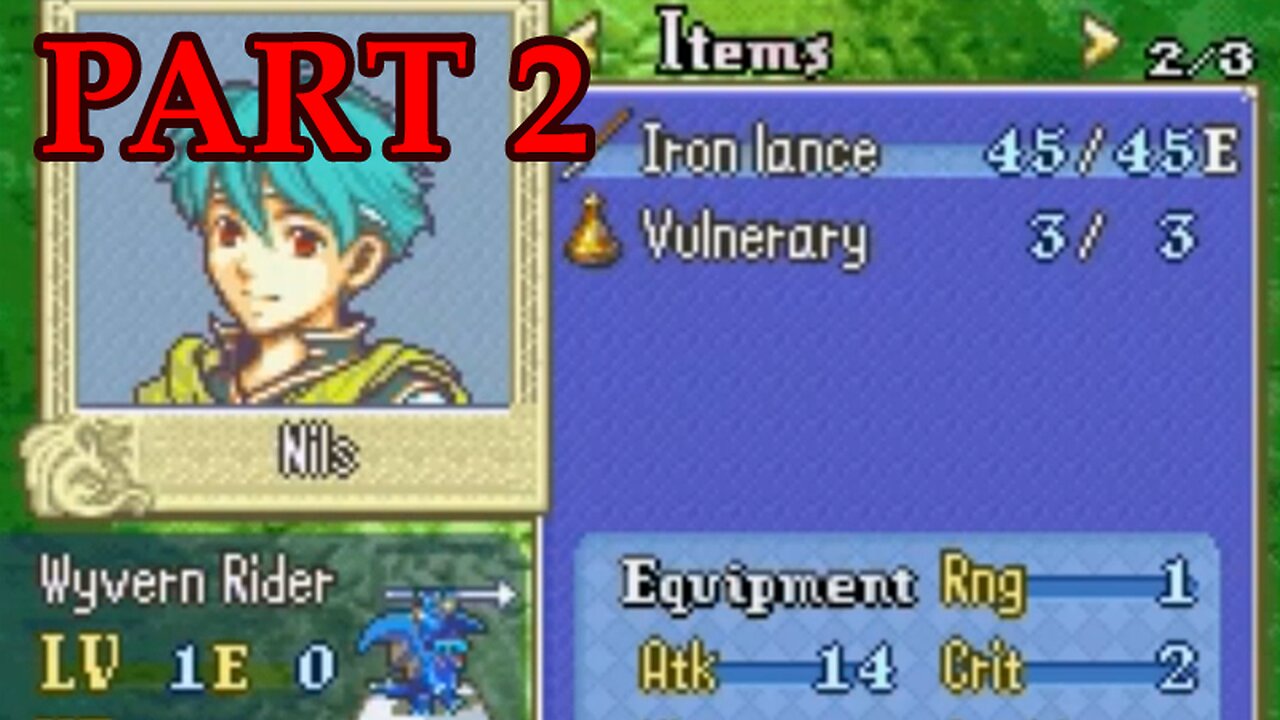 Let's Play - Fire Emblem: Blazing Sword (Lyn Hard Mode randomized) part 2