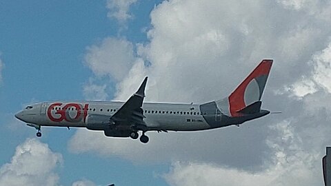 Boeing 737 MAX 8 PR-XMU vindo de Brasília para Manaus