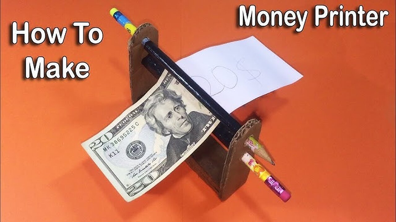 how to make money printing machine at home 🏠#moneyprintingmachine