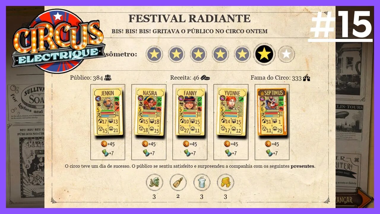 Circus Electrique : O MELHOR SHOW ATÉ AGORA !!! - Gameplay PT-BR #15