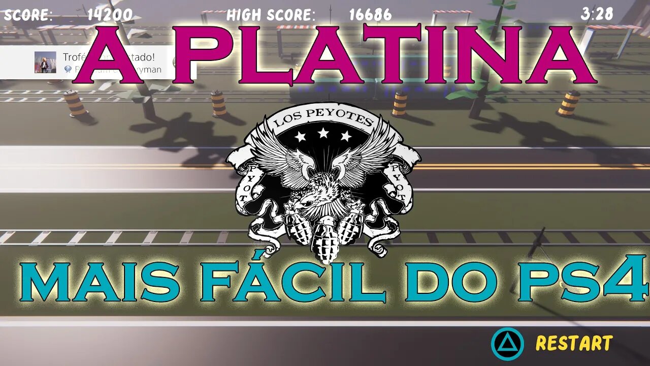 COMO GANHAR A PLATINA MAIS FÁCIL DO PS4