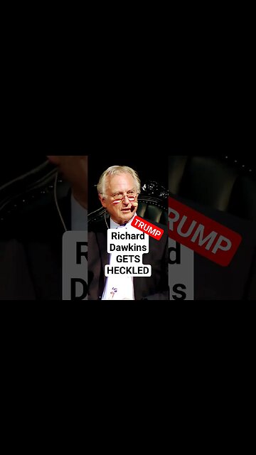 TRUMP HECKLER? #trump #richarddawkins #mattdillahunty #atheism #atheist #atheistviews #donaldtrump