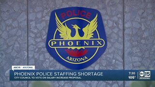 Officials to vote on Phoenix PD pay structure, offering more competitive salaries