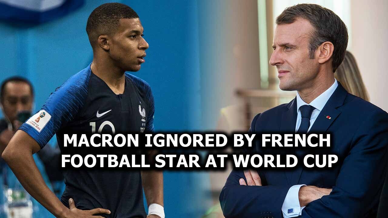 Macron Ignored By French Football Star At World Cup