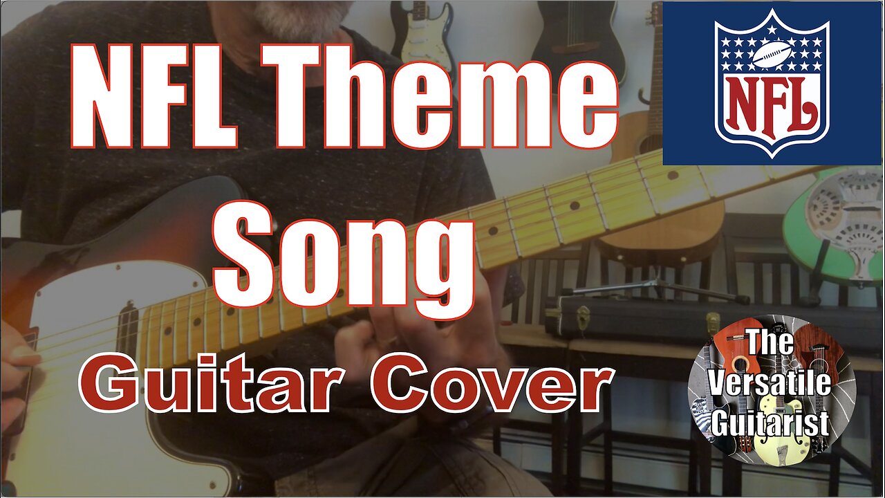 NFL Theme Song Guitar Cover - It's Football Season!