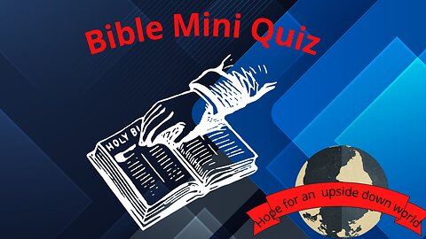 Who Said It the Book of Revelation Bible Mini Quiz 2