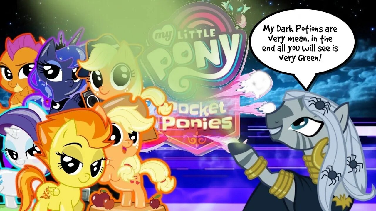 Applejack, Rarity & Friends vs LvL 4 Zecora / Pocket Ponies