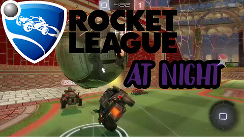 rocket league at night