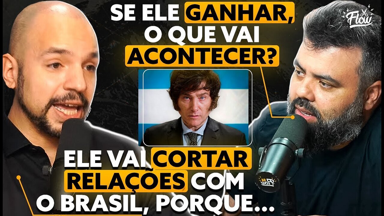 Brasil e Argentina INIMIGOS? (Javier Milei)