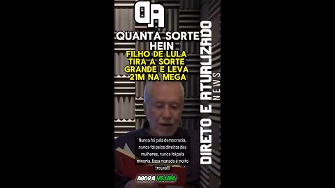 Por Alexandre de Garcia sobre os filhos do Lula