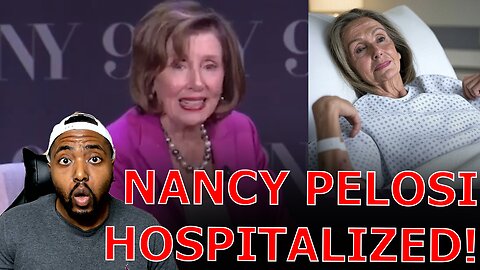 Nancy Pelosi HOSPITALIZED After FALLING DOWN STAIR CASE And GETTING MERCILESSLY HECKLED On Stage!