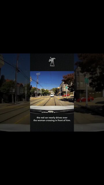 Bad Drivers: Pedestrian Crossed #shorts