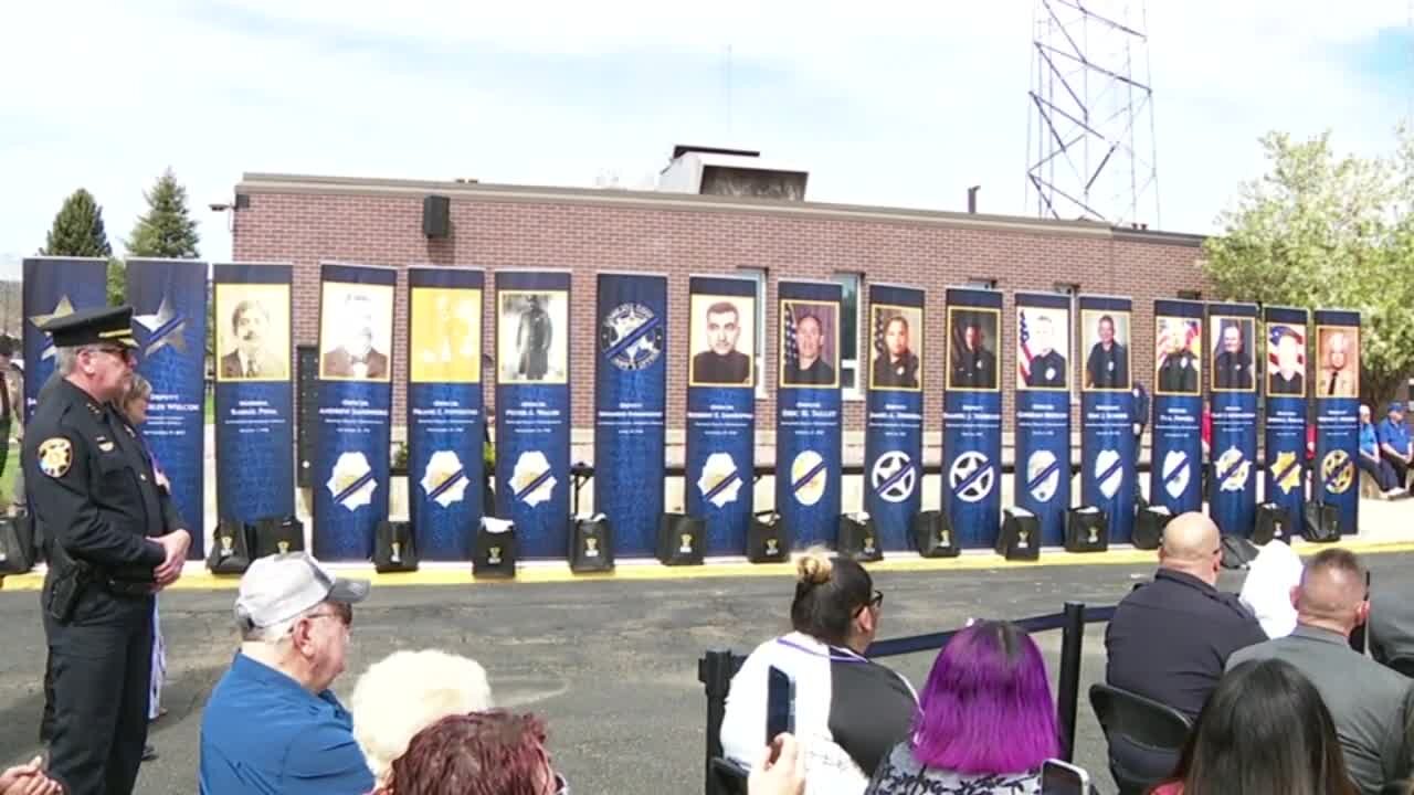 17 names added to Colorado Law Enforcement Memorial