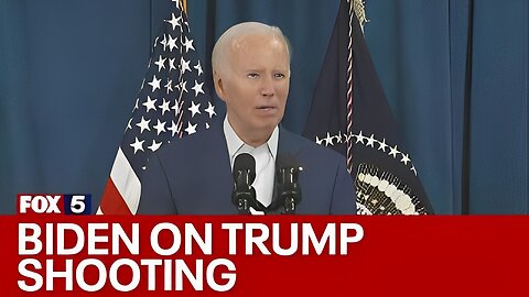 Biden addresses Trump rally deadly shooting | FOX 5 News