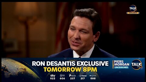 Piers to DeSantis: Which Trump Nickname Do You Like, Meatball Ron or DeSanctimonious?