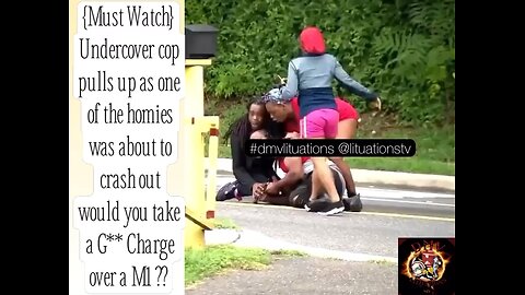 Undercover cop stops a good man from crashing out M1 or G** Charge