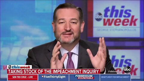 Sen. Cruz on ABC This Week Vows Fair Trial in Senate