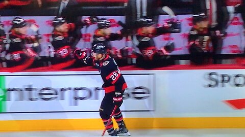 Senators RW #28 Claude Giroux 🥅(1)🏒Backhand Goal