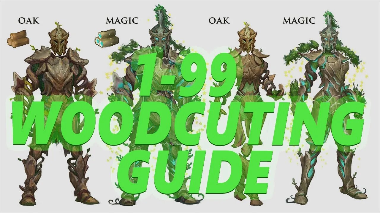 1-99 Woodcutting Guide (OSRS) 2020 | Old school runescape