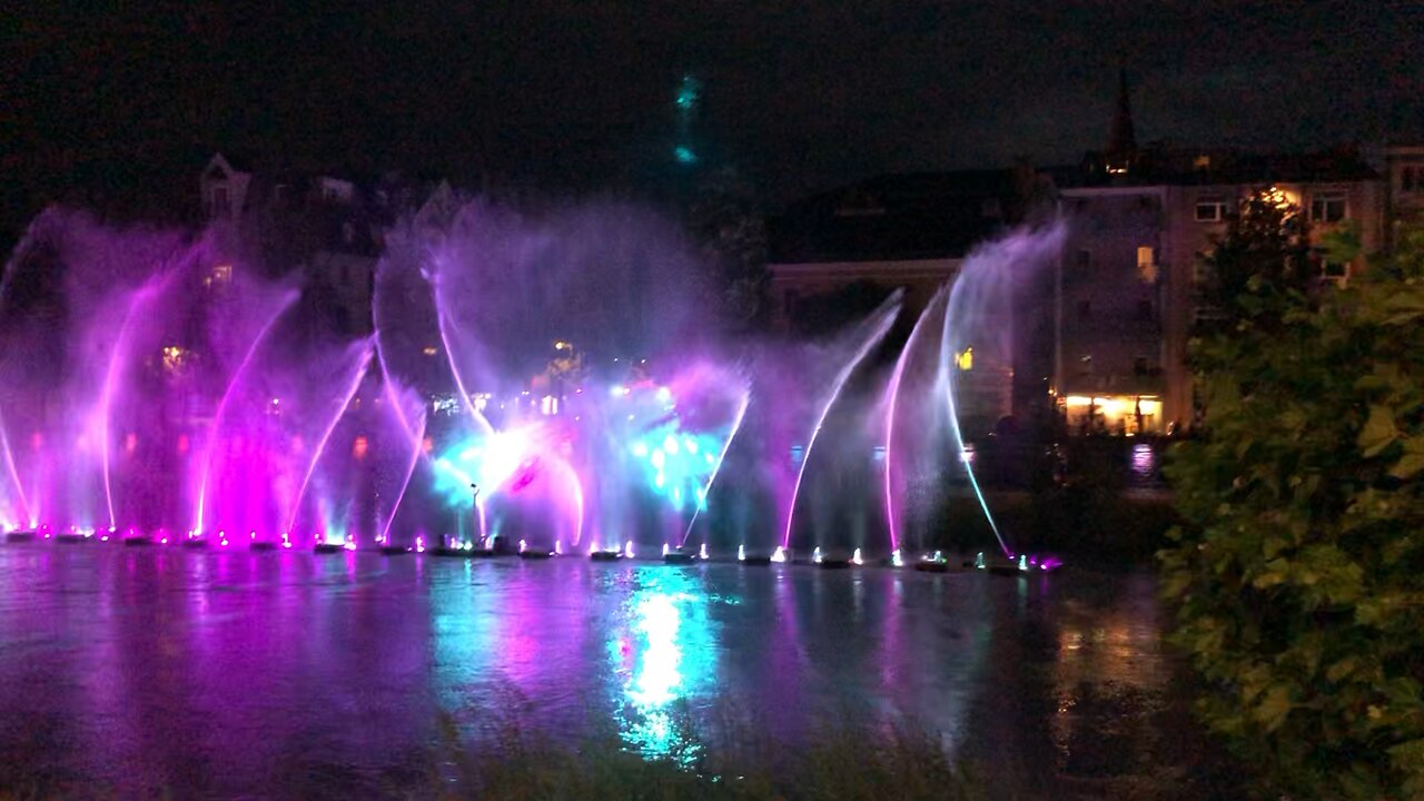 Colorful Water-Show Austria