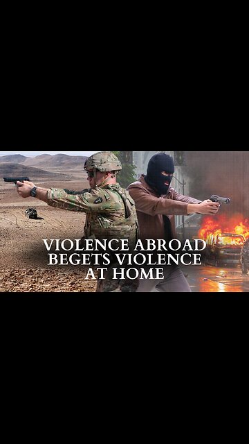 RFK Jr.: Violence Abroad Begets Violence At Home