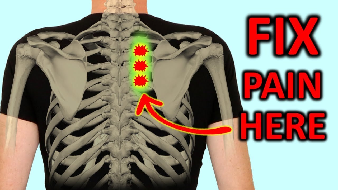 "RHOMBOID PAIN": HOW TO FIX SHOULDER BLADE PAIN QUICKLY.