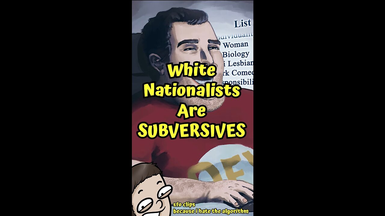 White Nationalists Are SUBVERSIVES! #shorts