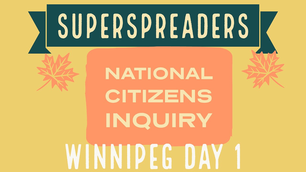 National Citizens Inquiry | Winnipeg Day 1