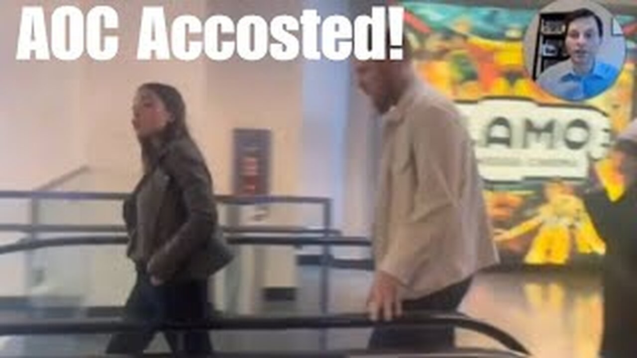 AOC Harassed Outside Movie Theater Over Israel/ Gaza Stance