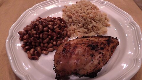 Grilled Chicken with Chupacabra Rub